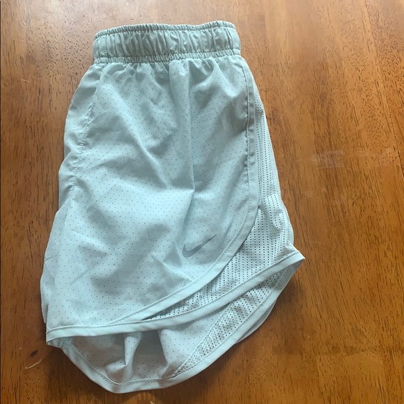 Teal Dri-Fit Nike shorts. - Picture 2 of 3